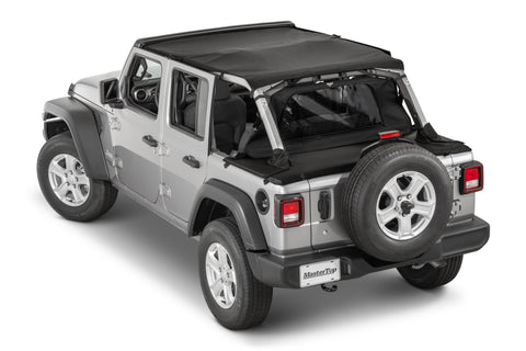 MasterTop Summer Combo Top Plus In Black Diamond for 18-23 Jeep Wrangler JL Unlimited with Hardtop