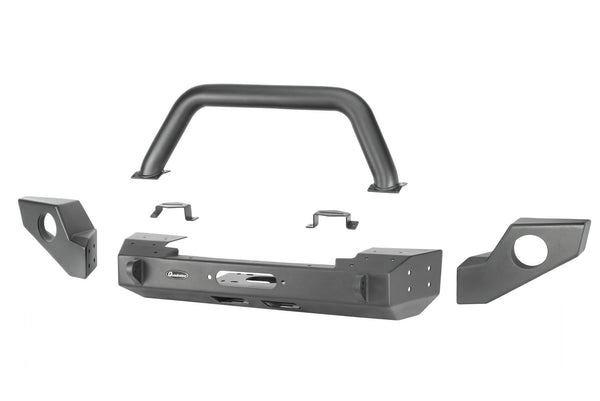 Modular Winch Ready Front Bumper for 07-18 Jeep Wrangler JK