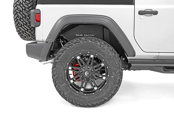 Inner Fender Liners Front & Rear for 18-24 Jeep Wrangler JL