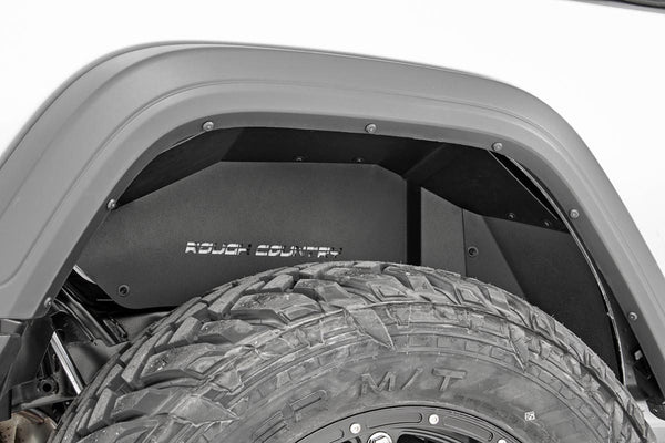 Inner Fender Liners Front & Rear for 18-24 Jeep Wrangler JL