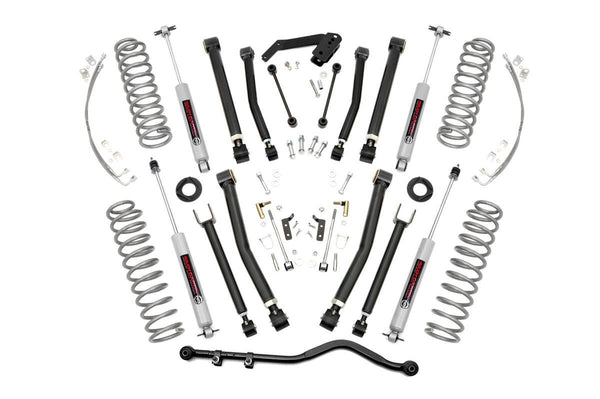 4in X-Series Suspension Lift Kit with N3 Shocks for 07-18 Jeep Wrangler JK