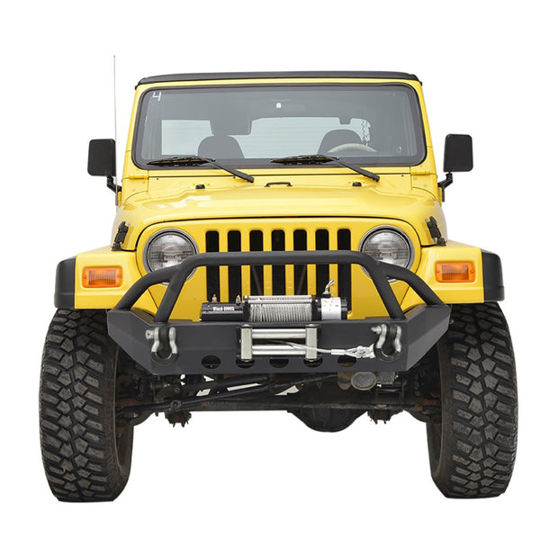 Paramount Automotive 51-0037 Front Bumper for 87-06 Jeep Wrangler YJ & TJ