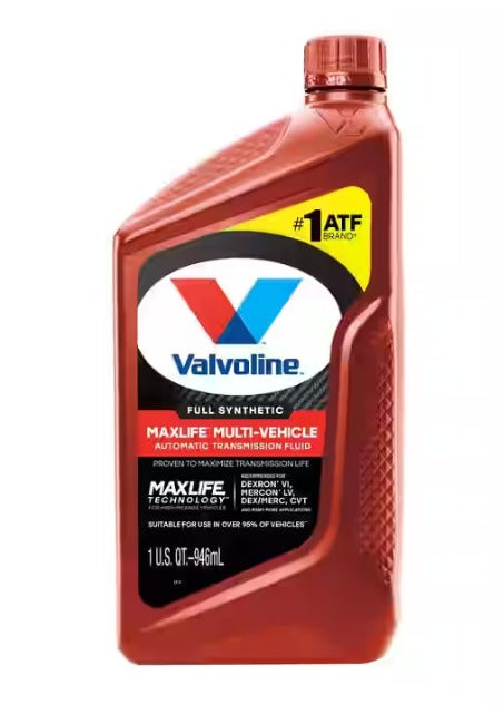 Valvoline MaxLife Multi-Vehicle Automatic Transmission Fluid 1 Quart