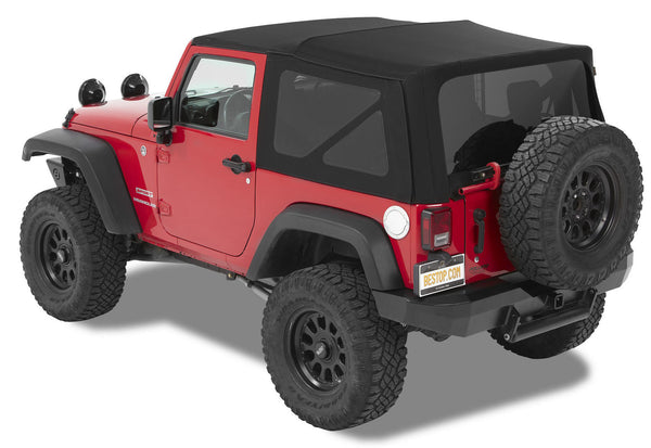 Supertop NX Twill Soft Top for 07-18 Jeep Wrangler JK 2 Door