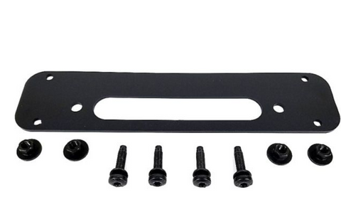 Winch Fairlead Center Adapter Plate for 15-18 Jeep Wrangler JK with 10th Anniversary Front Bumper