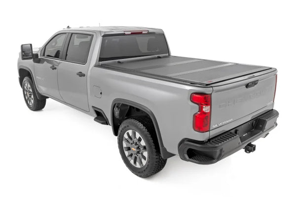 Hard Tri-Fold Flip Up Bed Cover 6'9" Bed | Chevy/GMC Silverado/Sierra 2500HD/3500HD (20-25)