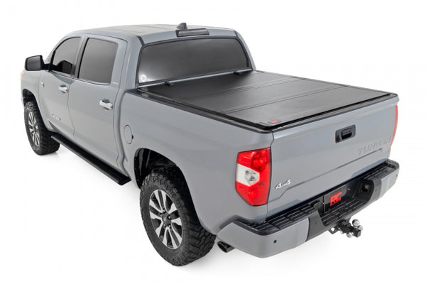 Hard Tri-Fold Flip Up Bed Cover 5'7" Bed | Toyota Tundra 2WD/4WD (07-21)