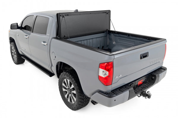 Hard Tri-Fold Flip Up Bed Cover 5'7" Bed | Toyota Tundra 2WD/4WD (07-21)