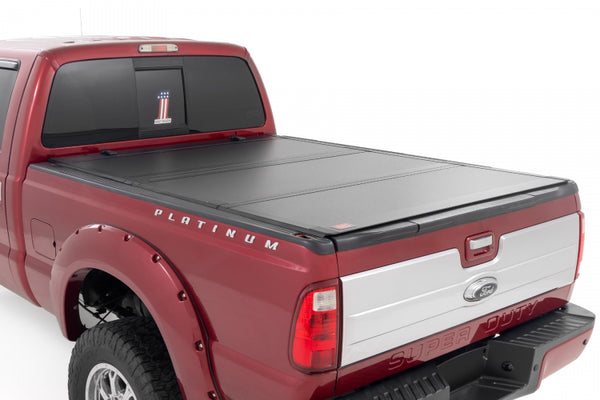 Hard Tri-Fold Flip Up Bed Cover 6'10" Bed | Ford F-250/F-350 Super Duty (99-16)