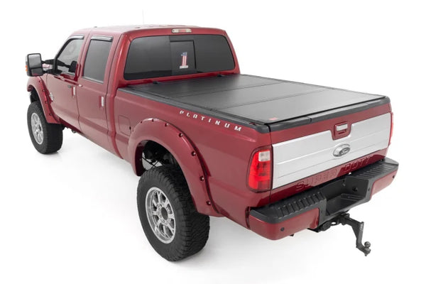 Hard Tri-Fold Flip Up Bed Cover 6'10" Bed | Ford F-250/F-350 Super Duty (99-16)