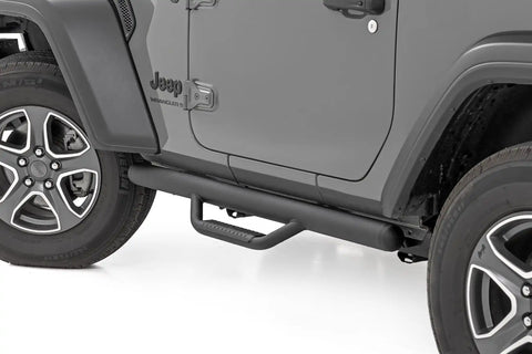 Nerf Steps Full Length | 2 Door | Jeep Wrangler JL 4WD (2018-2024)