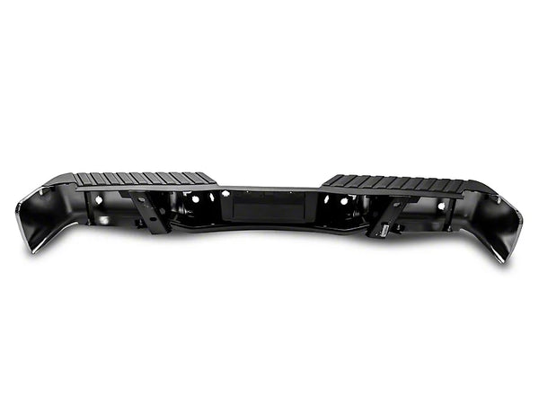 OEM Style Rear Bumper; Pre-Drilled for Backup Sensors; Chrome (09-14 F-150 Styleside)