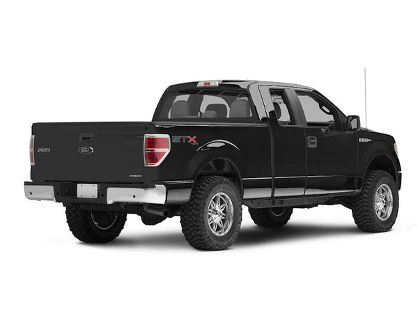 OEM Style Rear Bumper; Pre-Drilled for Backup Sensors; Chrome (09-14 F-150 Styleside)