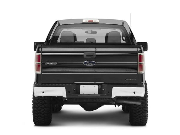 OEM Style Rear Bumper; Pre-Drilled for Backup Sensors; Chrome (09-14 F-150 Styleside)