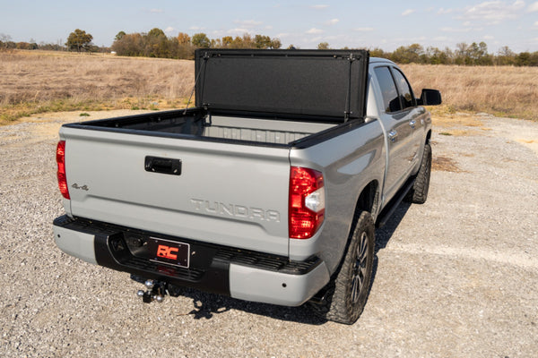 Hard Tri-Fold Flip Up Bed Cover 5'7" Bed | Toyota Tundra 2WD/4WD (07-21)