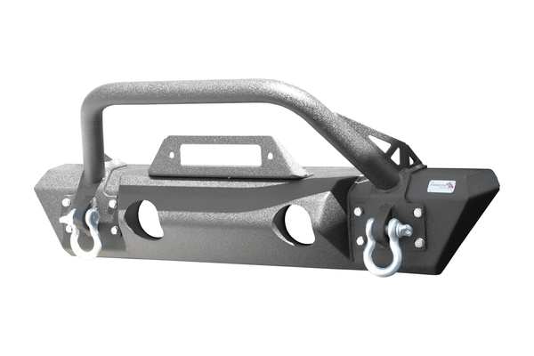 Fishbone Offroad FB22178 Stubby Front Bumper for 18-24 Jeep Wrangler JL & Gladiator JT