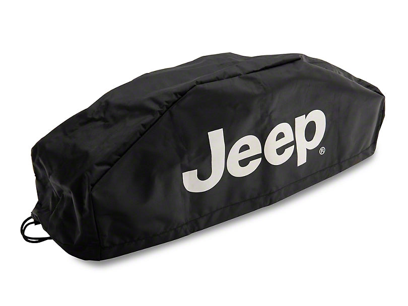 Jeep Licensed by RedRock Winch Cover with Jeep Logo