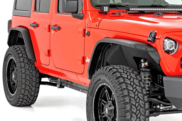 High Clearance LED Flat Fender Flare Kit UV Treated | | Jeep Wrangler JL (18-24)