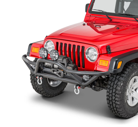 QRC Front Bumper Without Winch for 87-06 Jeep Wrangler YJ, TJ & Unlimited