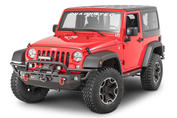 QRC Front Winch Ready Bumper for 07-18 Jeep Wrangler JK