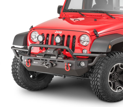 QRC Front Winch Ready Bumper for 07-18 Jeep Wrangler JK
