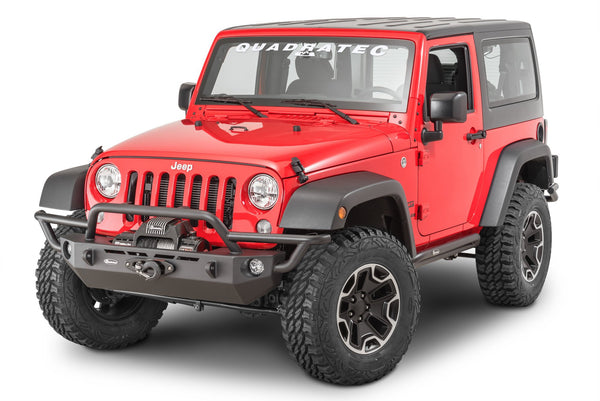 QRC Front Winch Ready Bumper for 07-18 Jeep Wrangler JK