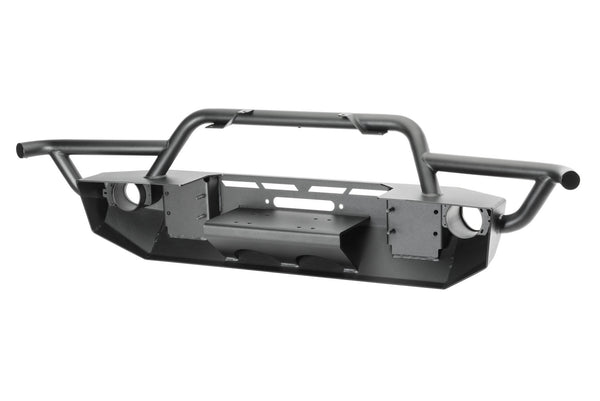 QRC Front Winch Ready Bumper Full Width Without Winch for 18-24 Jeep Wrangler JL and 20-24 Gladiator JT