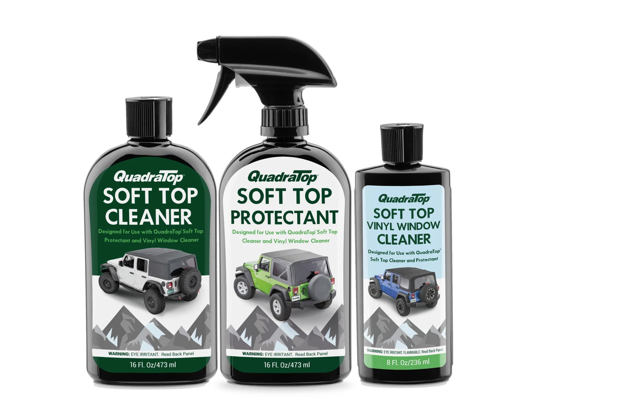 QuadraTop Soft Top Cleaner & Protectant Kit - Complete Kit