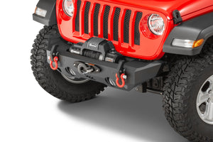 Rugged Ridge 11540.32 HD Stubby Front Bumper for 07-24 Jeep Wrangler JL, JK & Gladiator JT