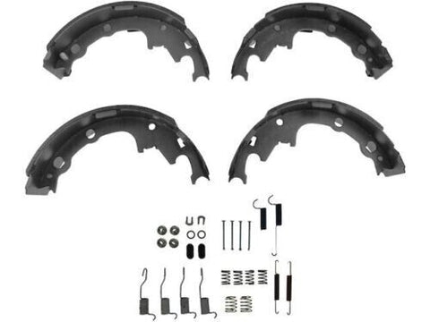 OMIX 16726.06 Rear Brake Shoe Set for 90-00 Jeep Wrangler YJ & Cherokee XJ with Dana 35 Axle.