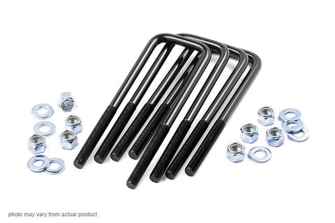 Universal Square U-Bolt Kit (Multiple Sizes)