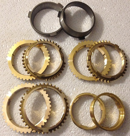 A578 F5MC1 NVT350 NVT355 TRANSMISSION SYNCHRO RINGS KIT FITS '94+ MITSUBISHI CHRYS PLYMOUTH EAGLE DODGE JEEP