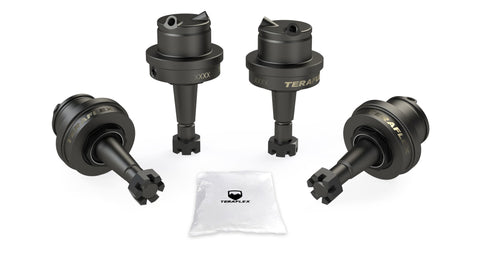 Teraflex 3452010 Dana 30/44 HD Ball Joint Kit w/out Knurl for 18-24 Jeep Wrangler JL & Gladiator JT